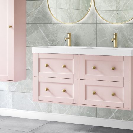 Maple Vanity Units & Brushed Brass | Product Pairings | Atti